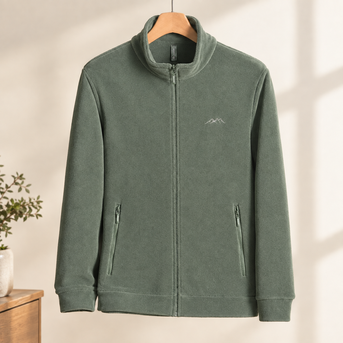Sander Fleece Jacket - Light Green