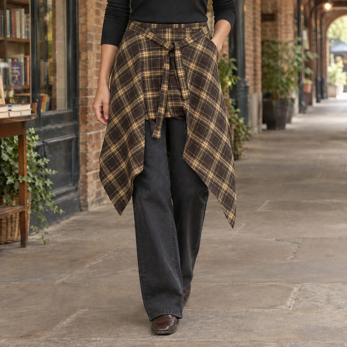 Cleo-Eve Wrap Skirt - Kajuge