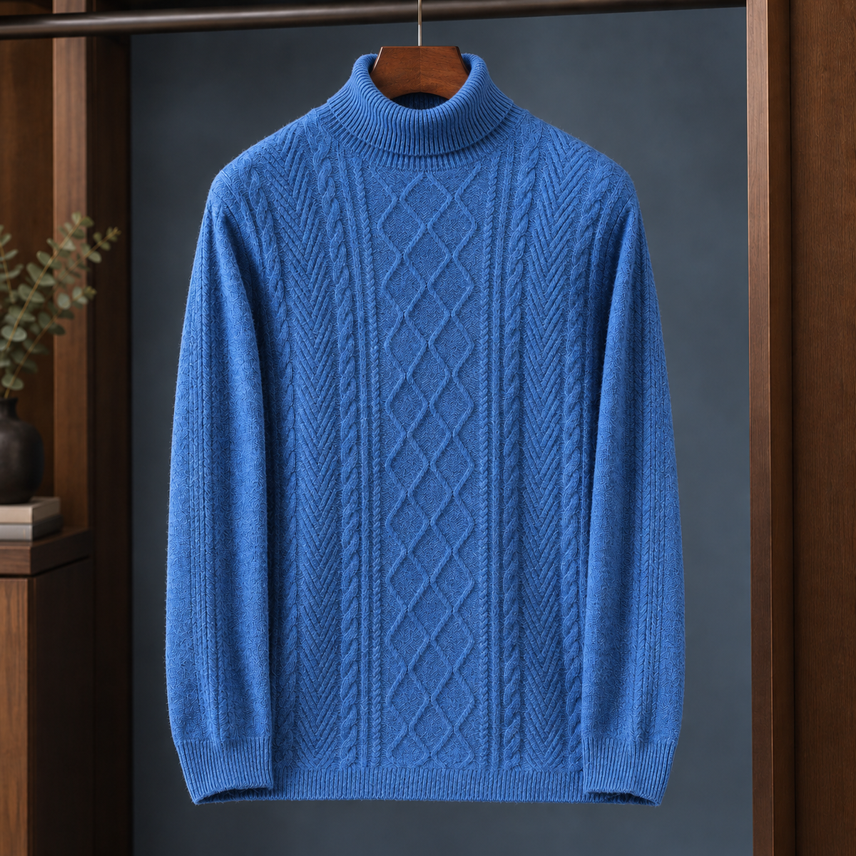Stefan Merino Sweater - Starry Sky Blue