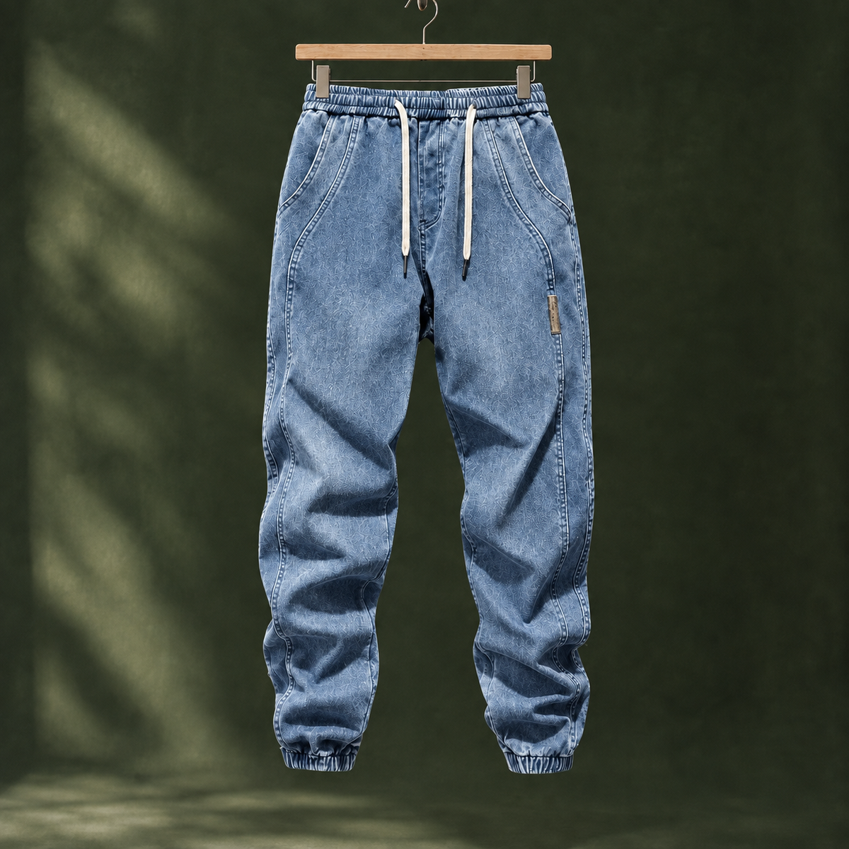 Isidore Tapered Joggers - Blue