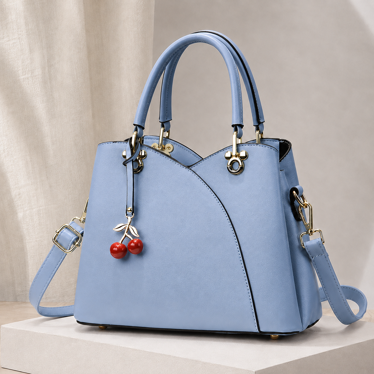 Rinaldi Cherry Handbag - Sininen
