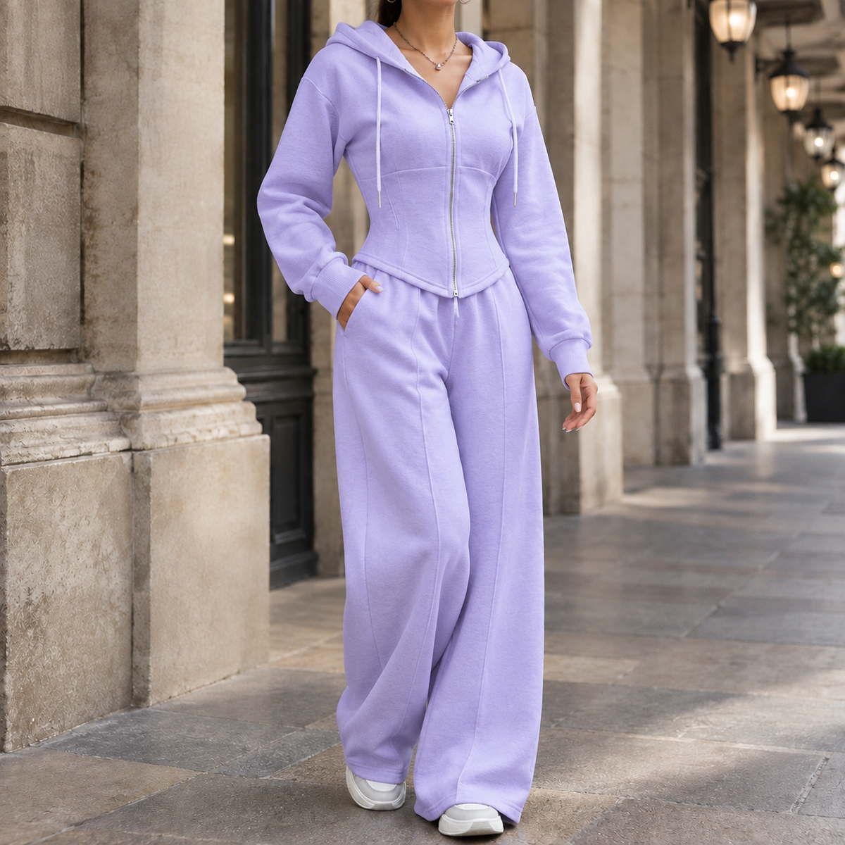 Talia-Jane Sculpted Set - Light Purple