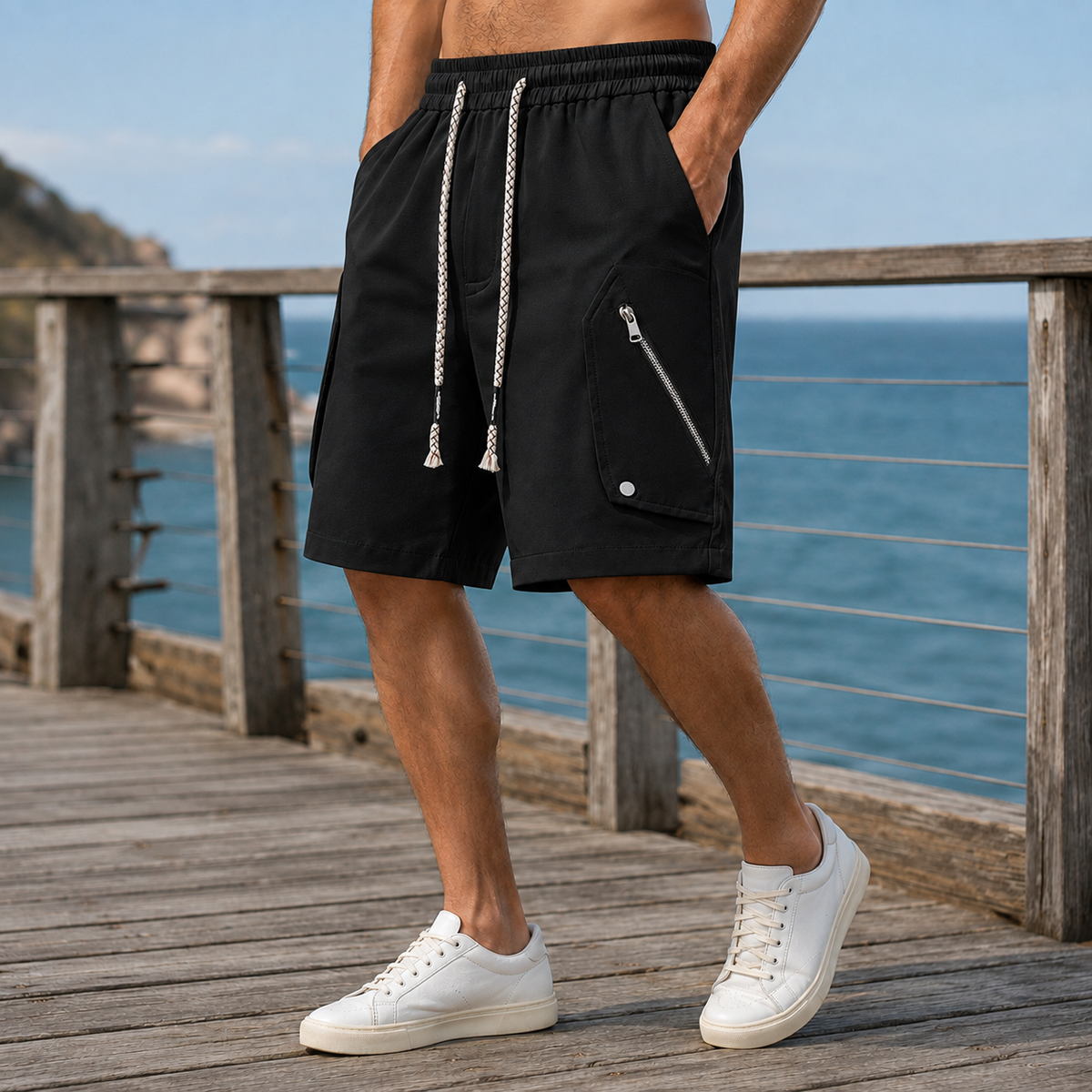 Austin Relaxed Shorts - Black