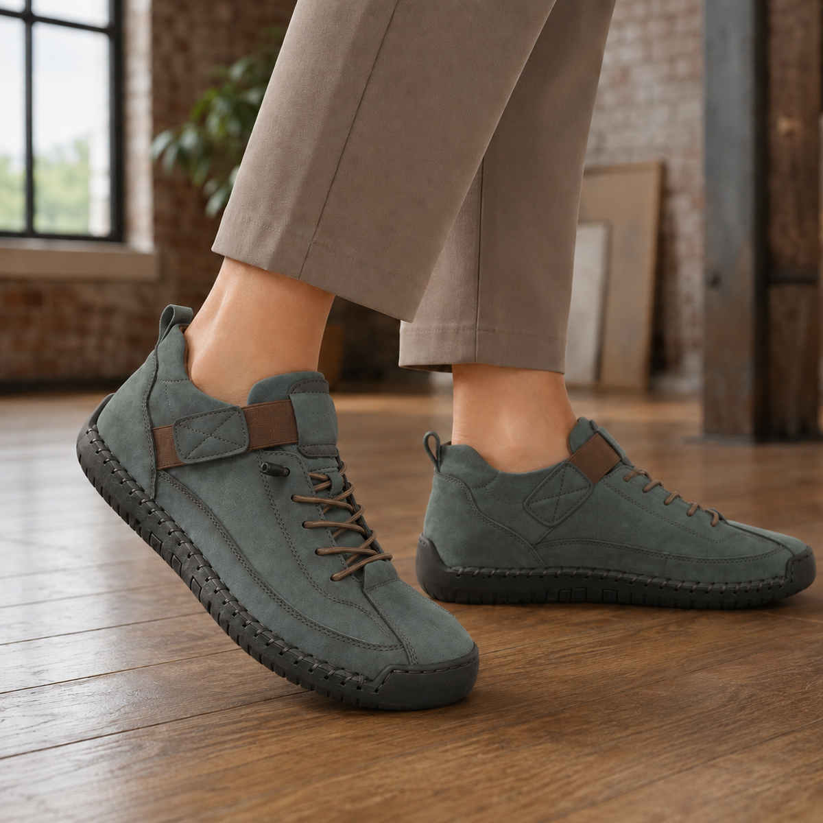 Siracusa Orthopedic Sneakers - Green