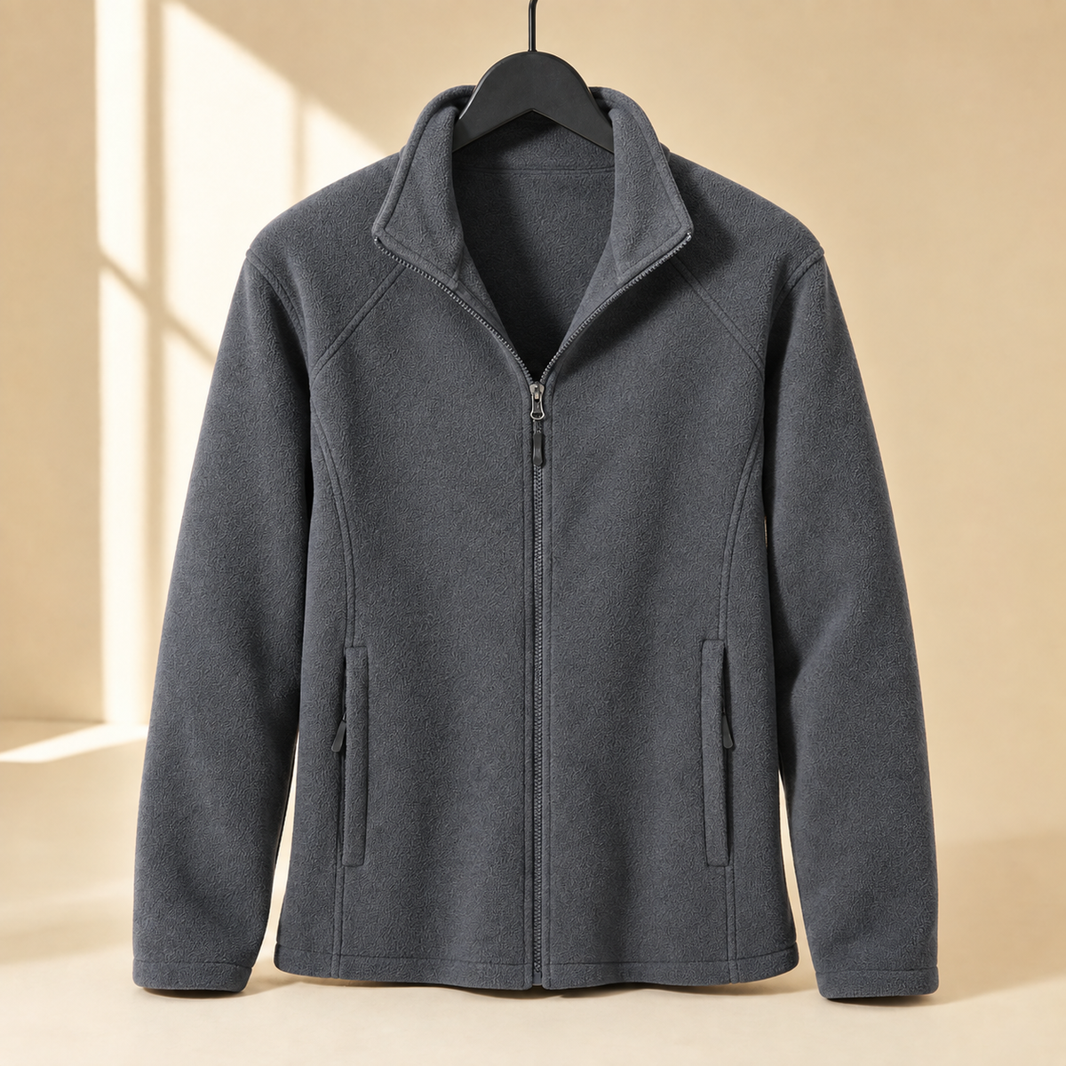Rory Zip Fleece Jacket - Gray