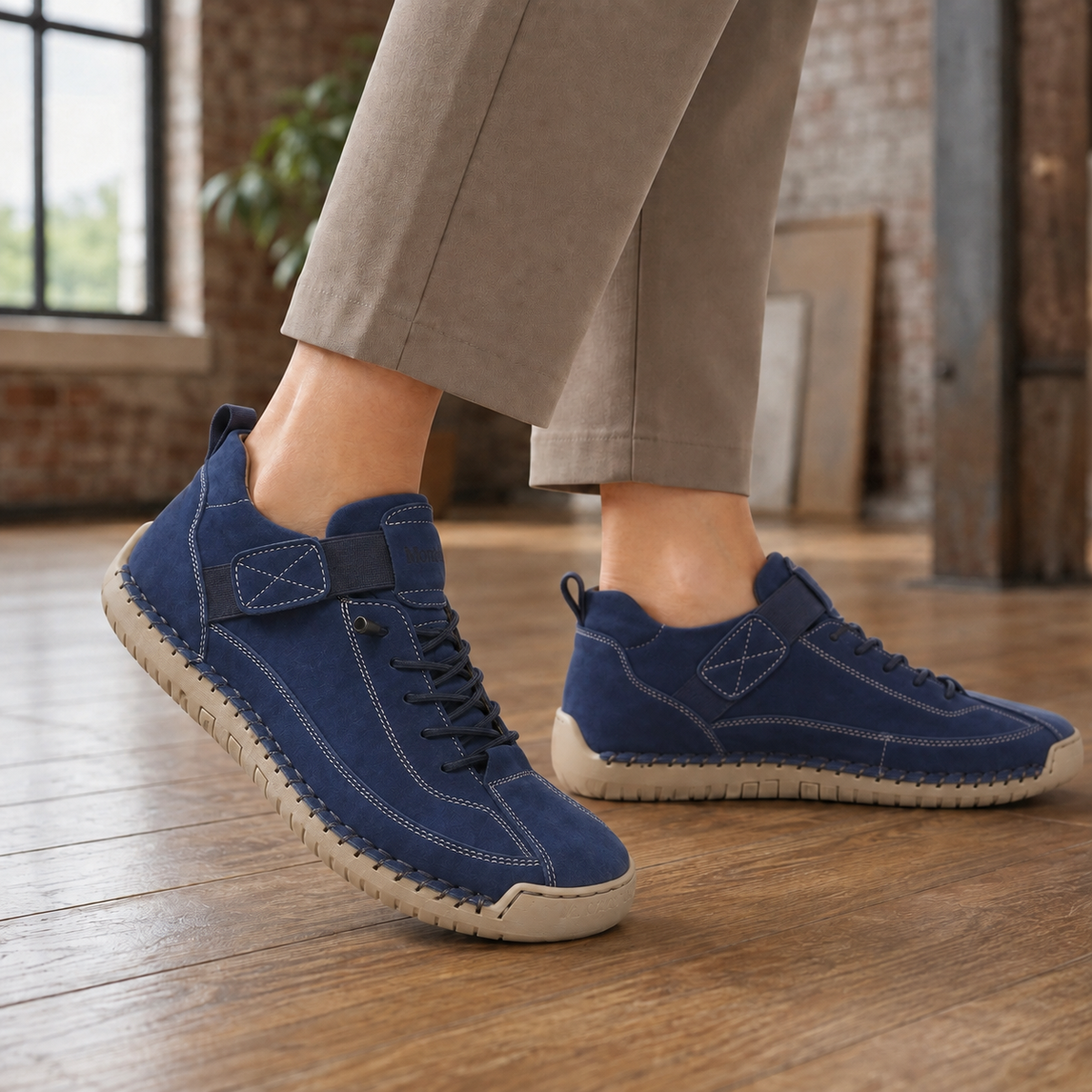 Siracusa Orthopedic Sneakers - Blue