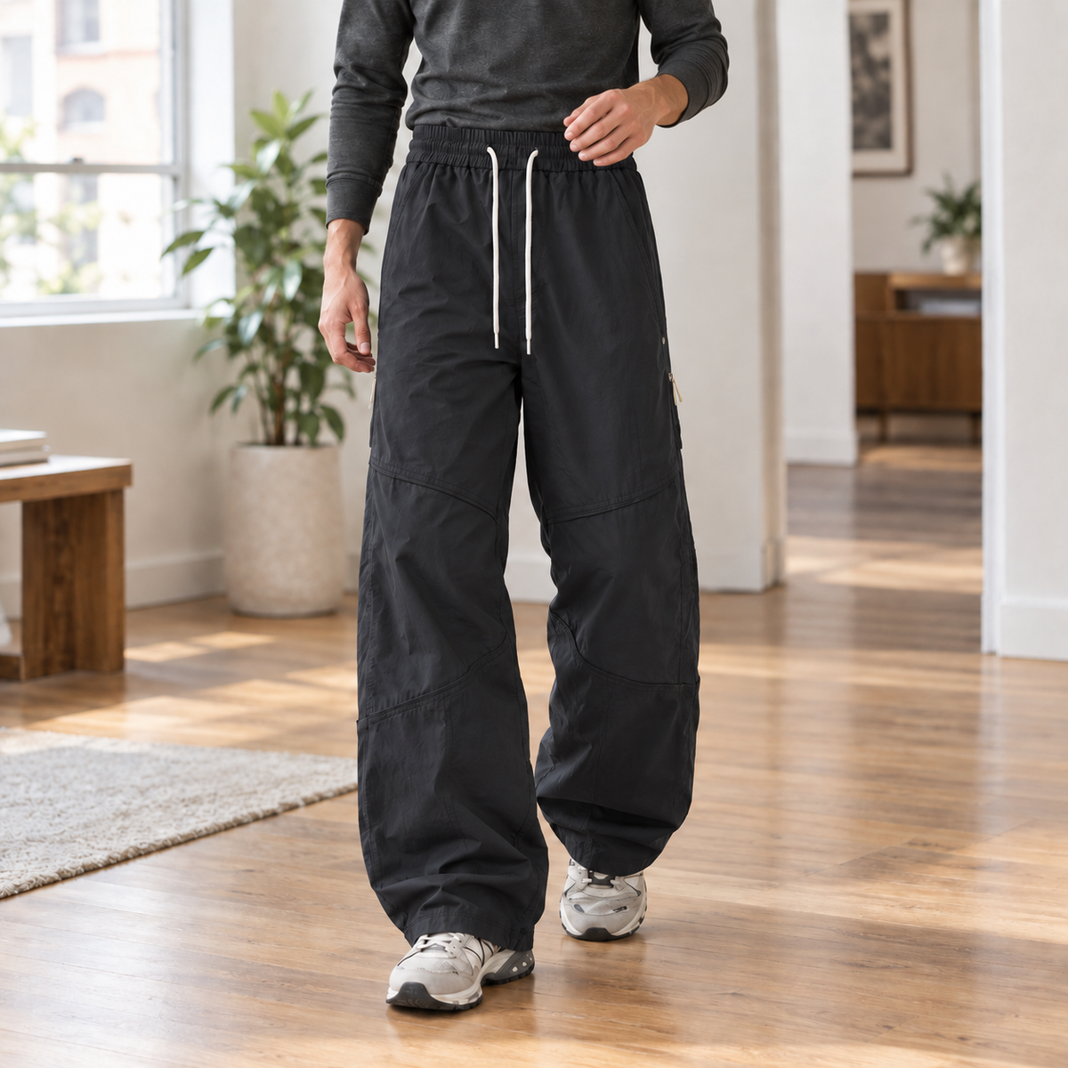 Edward Relaxed Pants - Black