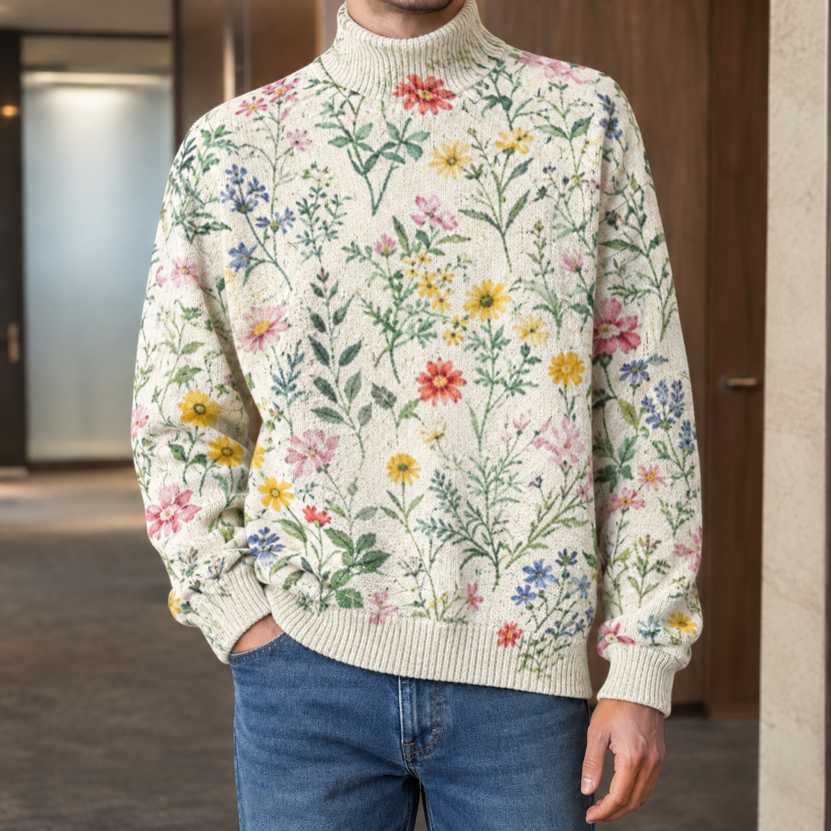 Kit Mock Neck Sweater - A-13